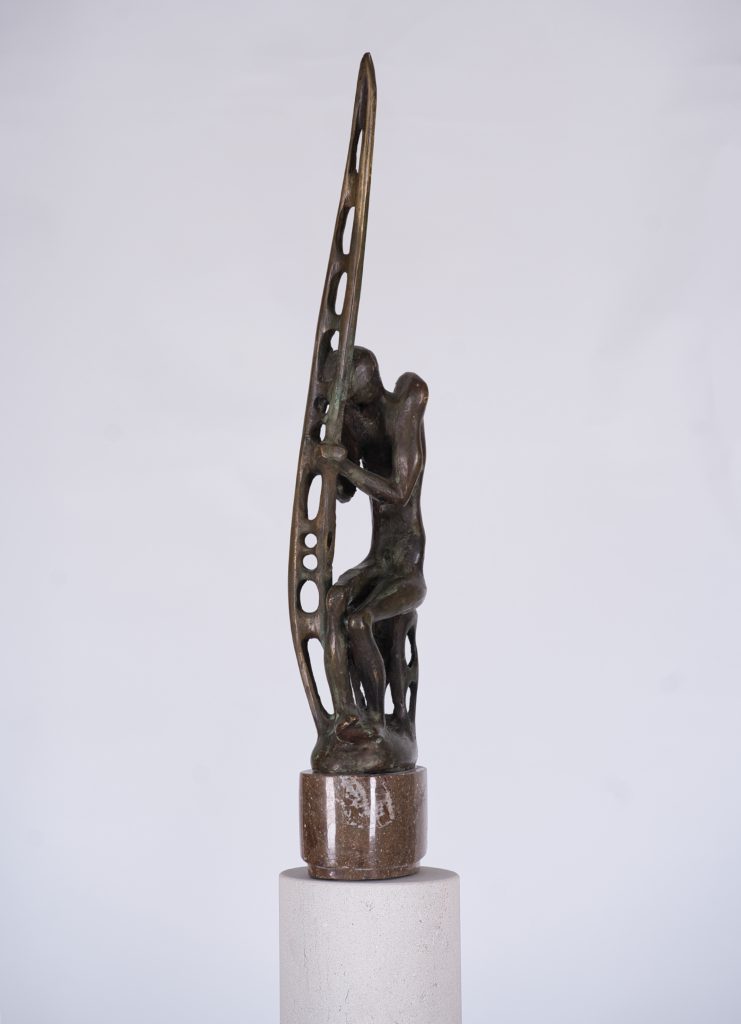 Scara lui Iacov – sculptură în bronz, artist Liviu Mocan – Liviu Mocan – O Galerie de Artă