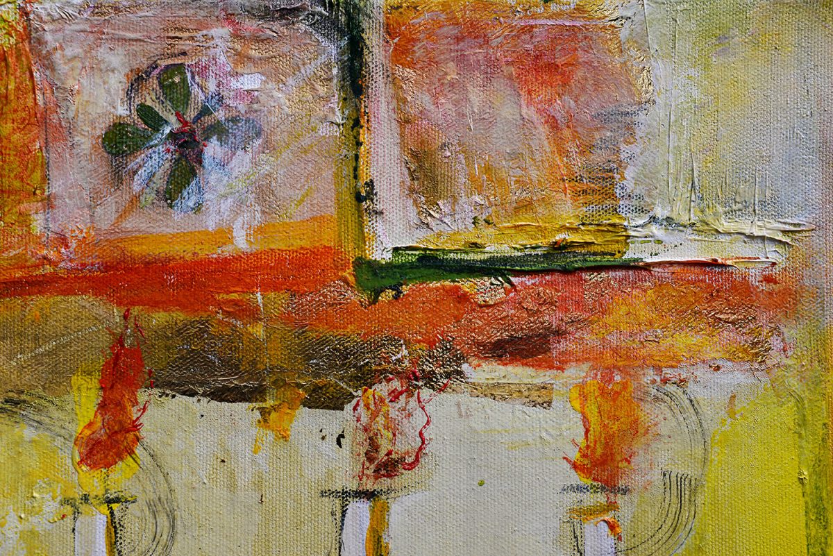 Spre Lumină – pictură în ulei, artistă Katalin Hajdu – Katalin Hajdu – O Galerie de Artă