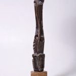 Stâlpnic III – sculptură în bronz, artist Liviu Bumbu – Liviu Bumbu – O Galerie de Artă