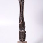 Stâlpnic III – sculptură în bronz, artist Liviu Bumbu – Liviu Bumbu – O Galerie de Artă