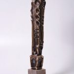 Stâlpnic IV – sculptură în bronz, artist Liviu Bumbu – Liviu Bumbu – O Galerie de Artă