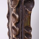 Stâlpnic IV – sculptură în bronz, artist Liviu Bumbu – Liviu Bumbu – O Galerie de Artă