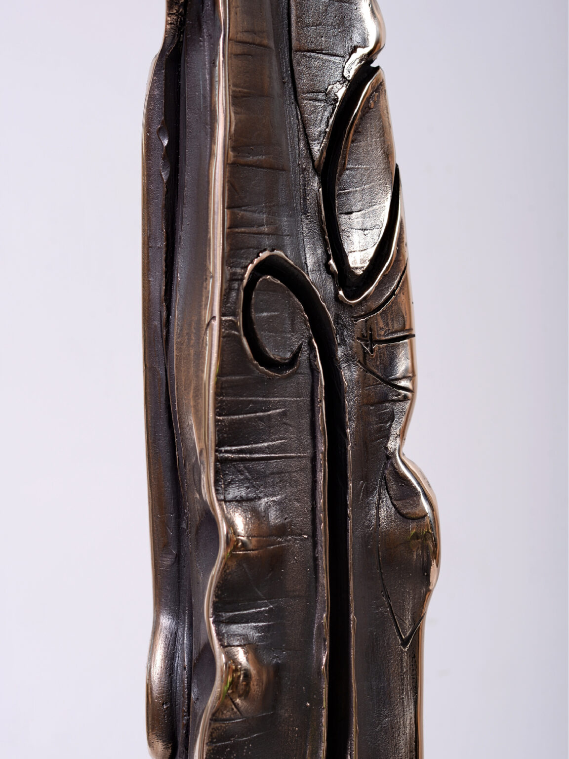 Stâlpnic V – sculptură în bronz, artist Liviu Bumbu – Liviu Bumbu – O Galerie de Artă