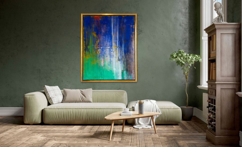 Străbateri de lumini – pictură în ulei, artist Iurie Cojocaru – Iurie Cojocaru – O Galerie de Artă