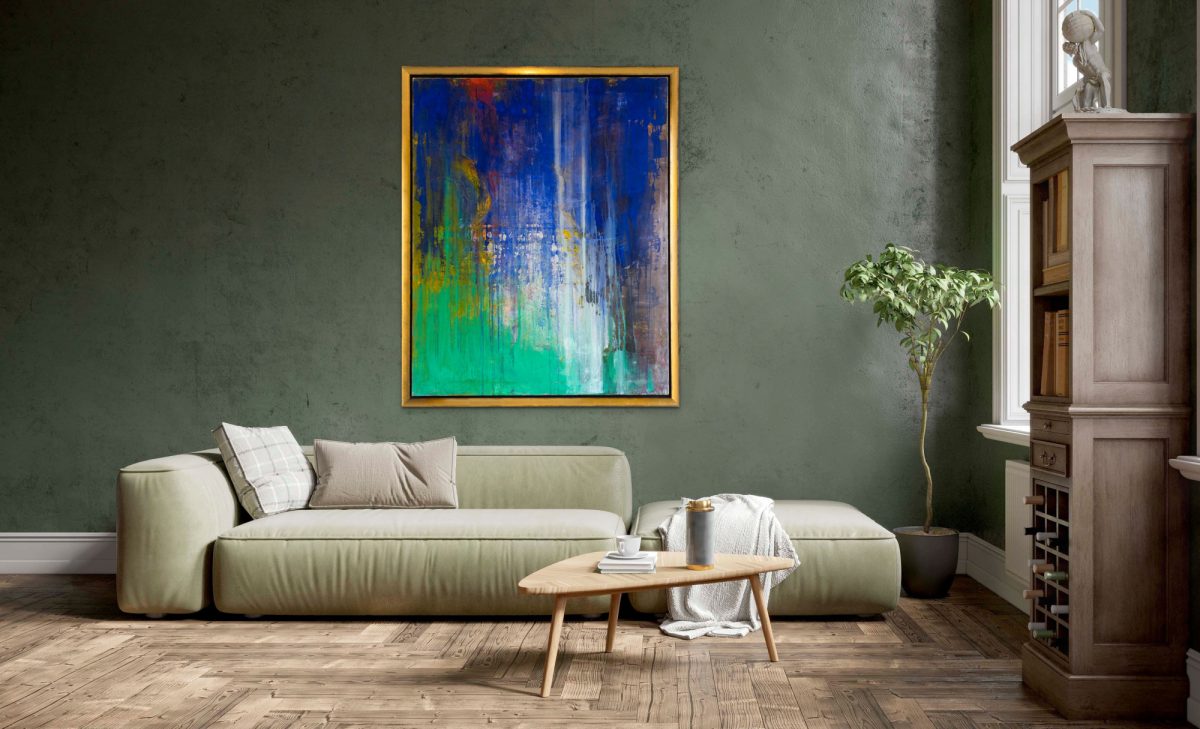 Străbateri de lumini – pictură în ulei, artist Iurie Cojocaru – Iurie Cojocaru – O Galerie de Artă