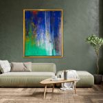 Străbateri de lumini – pictură în ulei, artist Iurie Cojocaru – Iurie Cojocaru – O Galerie de Artă