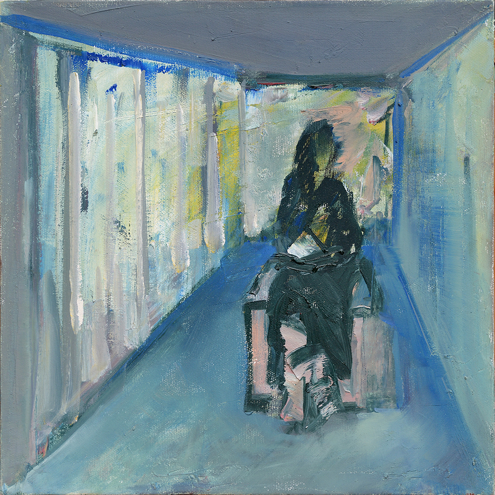 Studioscript passageway – pictură în ulei, artistă Cristina Marian – Cristina Marian – O Galerie de Artă