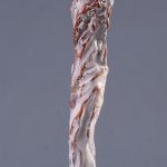 Sub aripă – sculptură în lut ars patinat, artist Petru Leahu – Petru Leahu – O Galerie de Artă