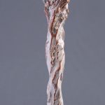 Sub aripă – sculptură în lut ars patinat, artist Petru Leahu – Petru Leahu – O Galerie de Artă