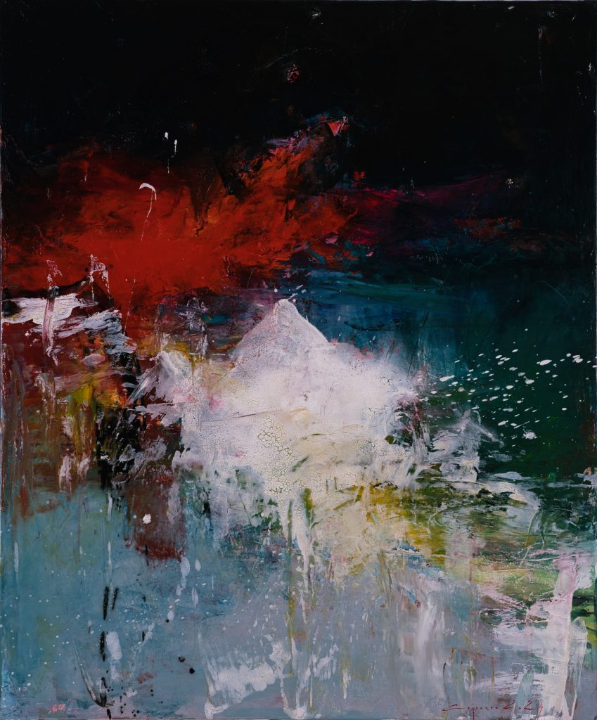 Sunetul Luminii – pictură în ulei, artist Iurie Cojocaru – Iurie Cojocaru – O Galerie de Artă