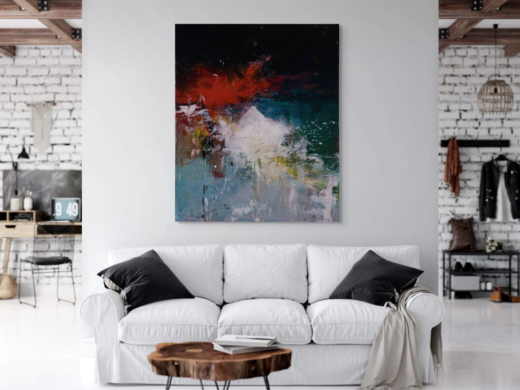 Sunetul Luminii – pictură în ulei, artist Iurie Cojocaru – Iurie Cojocaru – O Galerie de Artă