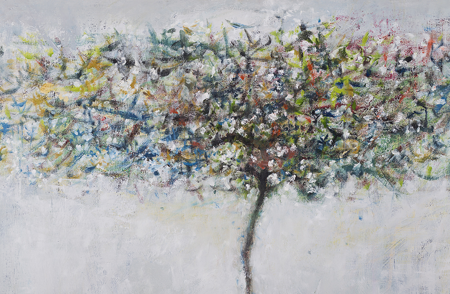 Prapor – pictură în ulei, artist Iurie Cojocaru – Iurie Cojocaru – O Galerie de Artă