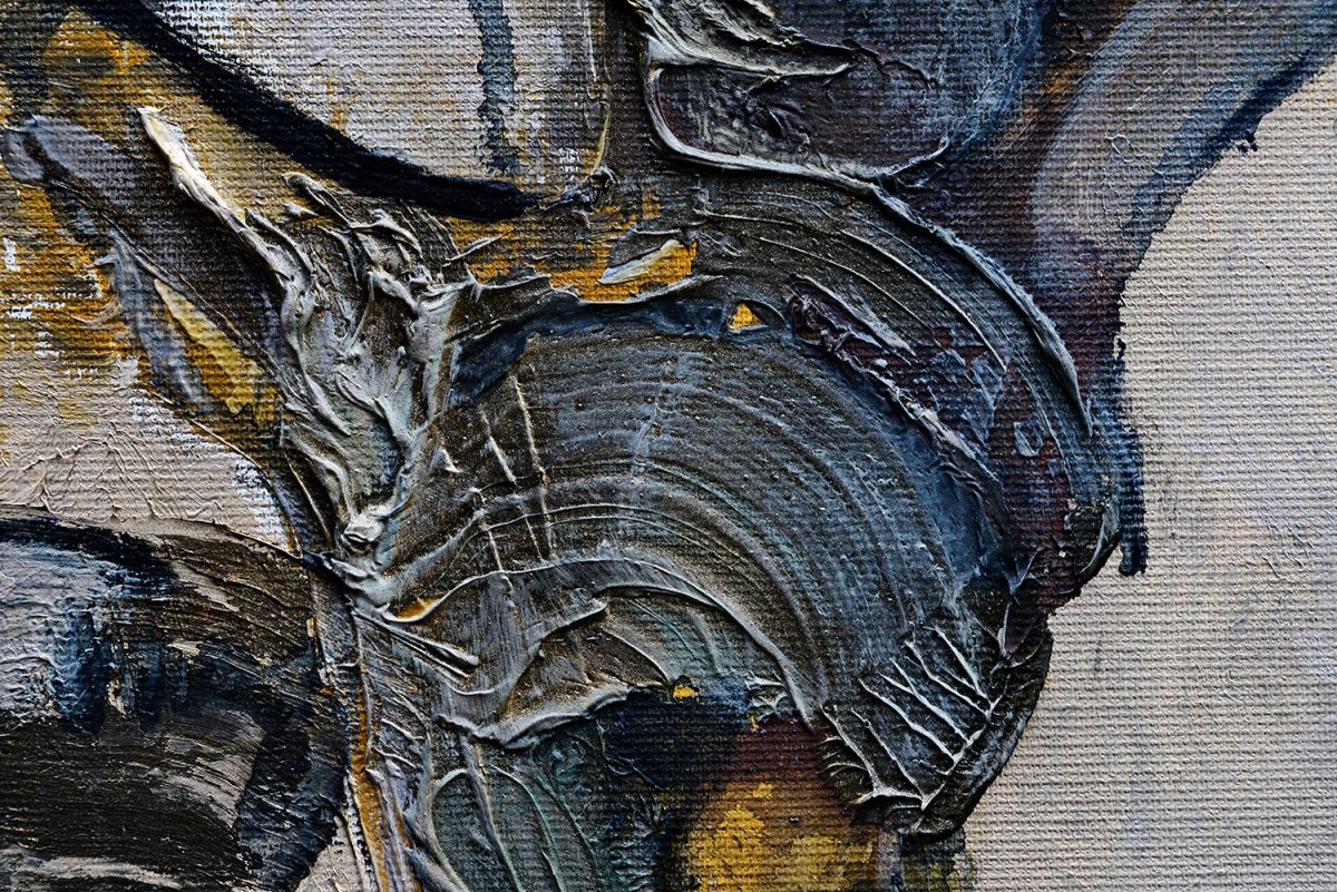 Tri-Identitate – pictură în ulei, artistă Katalin Hajdu – Katalin Hajdu – O Galerie de Artă