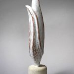 Tril – sculptură în lut ars patinat, artist Petru Leahu – Petru Leahu – O Galerie de Artă
