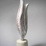 Tril – sculptură în lut ars patinat, artist Petru Leahu – Petru Leahu – O Galerie de Artă