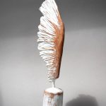 Trust – sculptură în lut ars patinat, artist Petru Leahu – Petru Leahu – O Galerie de Artă