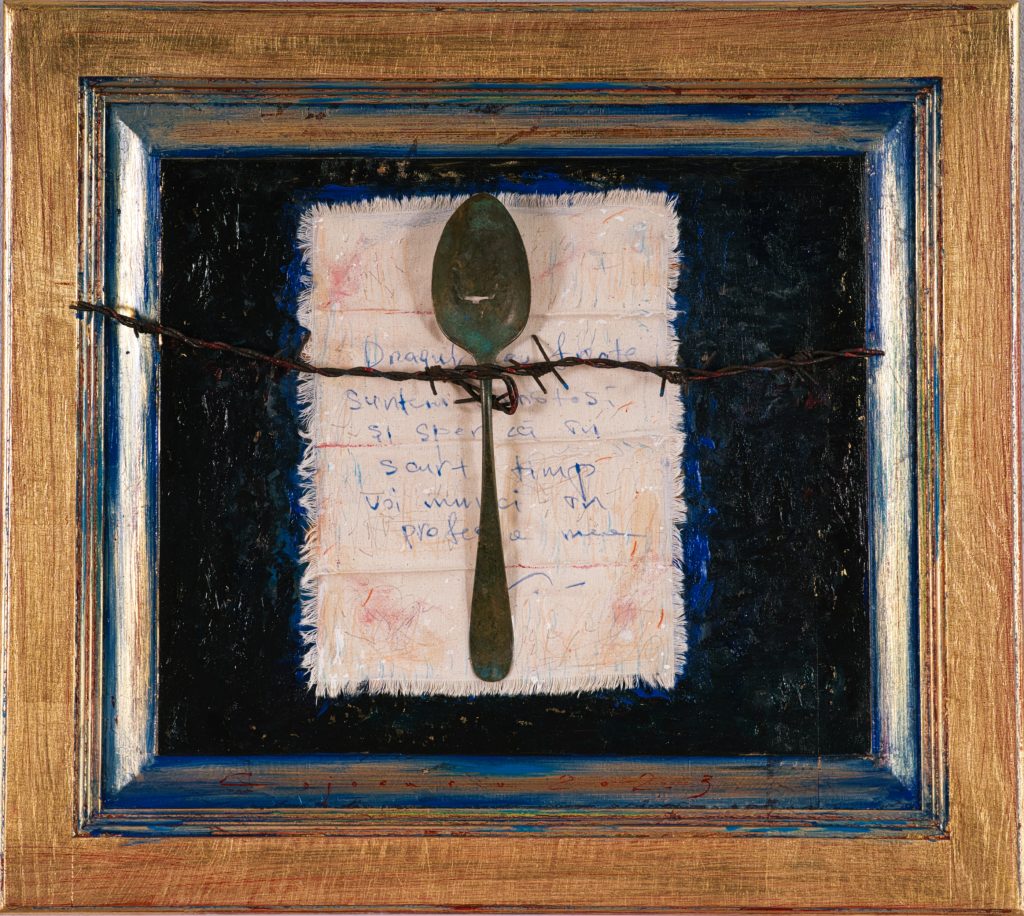 Ultima scrisoare II – pictură în ulei, artist Iurie Cojocaru – Iurie Cojocaru – O Galerie de Artă