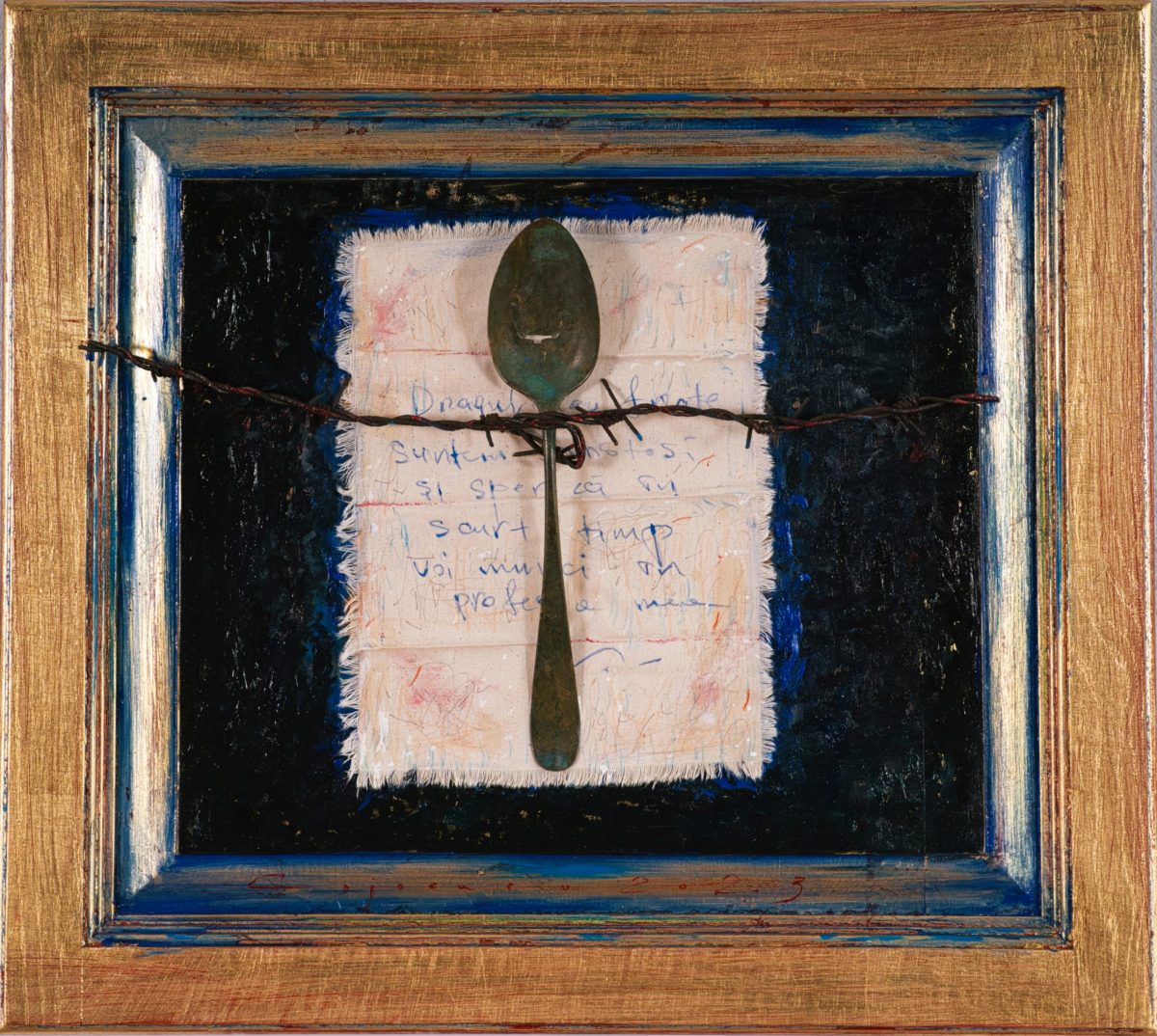 Ultima scrisoare II – pictură în ulei, artist Iurie Cojocaru – Iurie Cojocaru – O Galerie de Artă