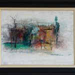 Urma unei amintiri – pictură în ulei, artist Iurie Cojocaru – Iurie Cojocaru – O Galerie de Artă