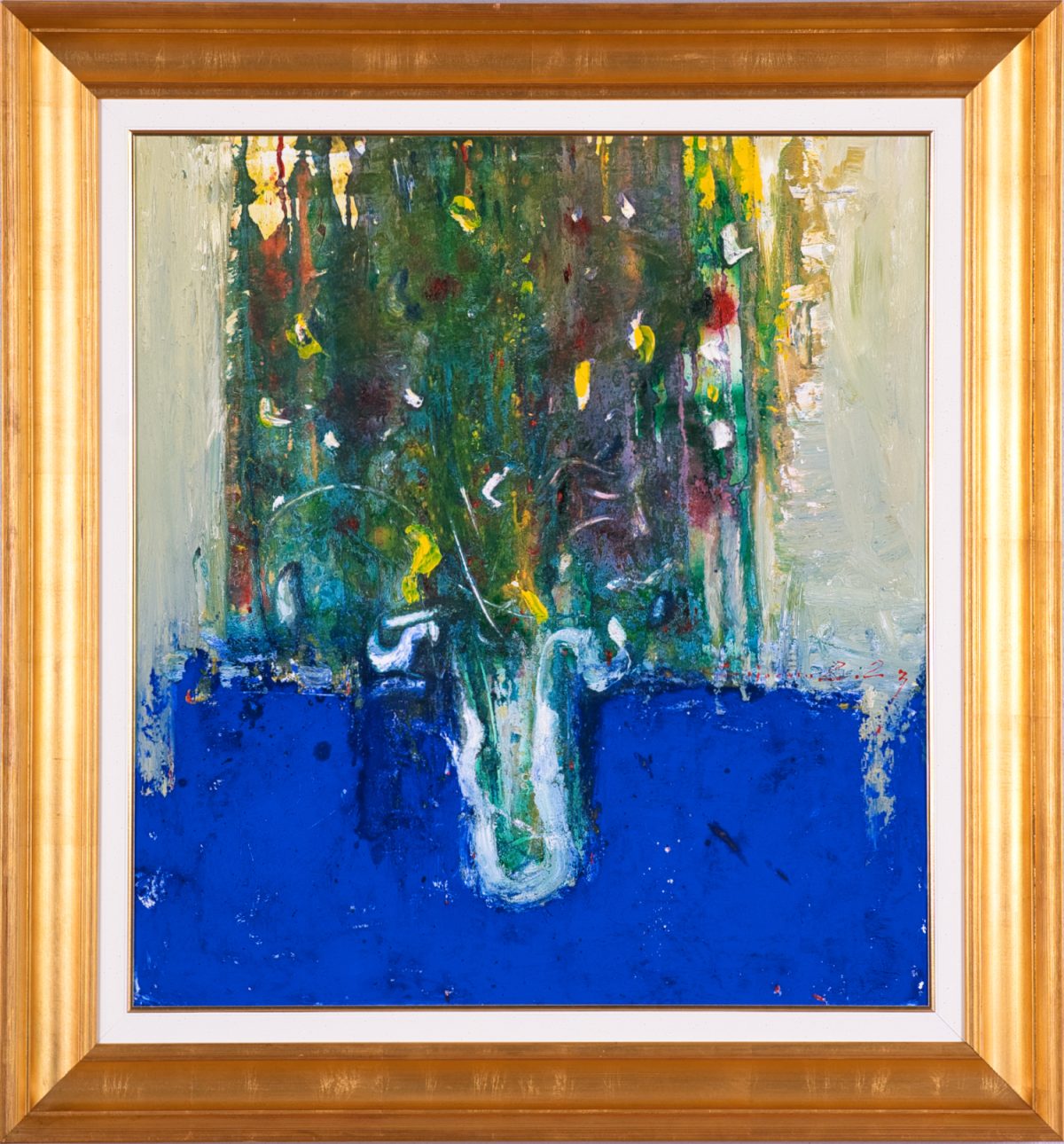 Vaza din fereastră – pictură în ulei, artist Iurie Cojocaru – Iurie Cojocaru – O Galerie de Artă