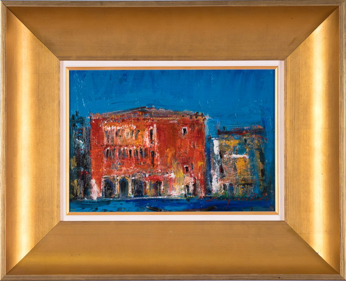 Veneția III – pictură în ulei, artist Iurie Cojocaru – Iurie Cojocaru – O Galerie de Artă