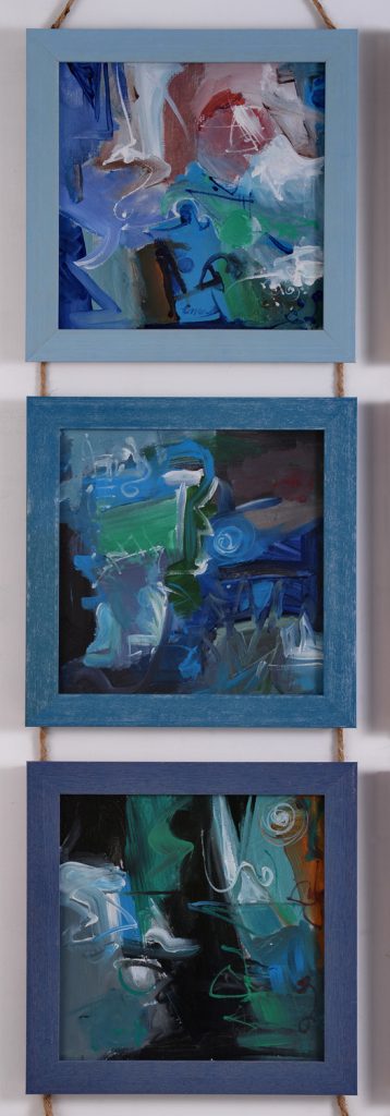 Vibrație – pictură în acrilic, artist Emanuel Bumbu – Emanuel Bumbu – O Galerie de Artă
