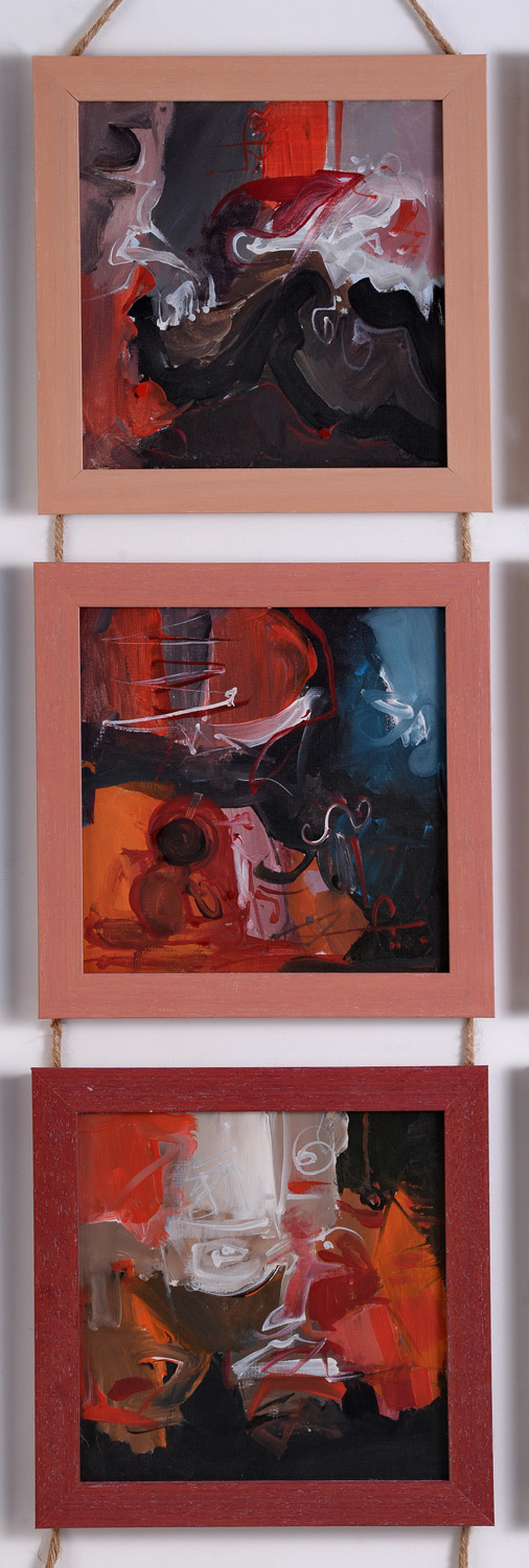 Vibrație 2 – pictură în acrilic, artist Emanuel Bumbu – Emanuel Bumbu – O Galerie de Artă