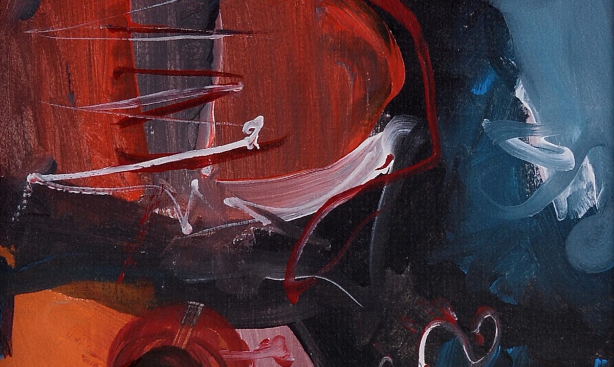 Vibrație 2 – pictură în acrilic, artist Emanuel Bumbu – Emanuel Bumbu – O Galerie de Artă