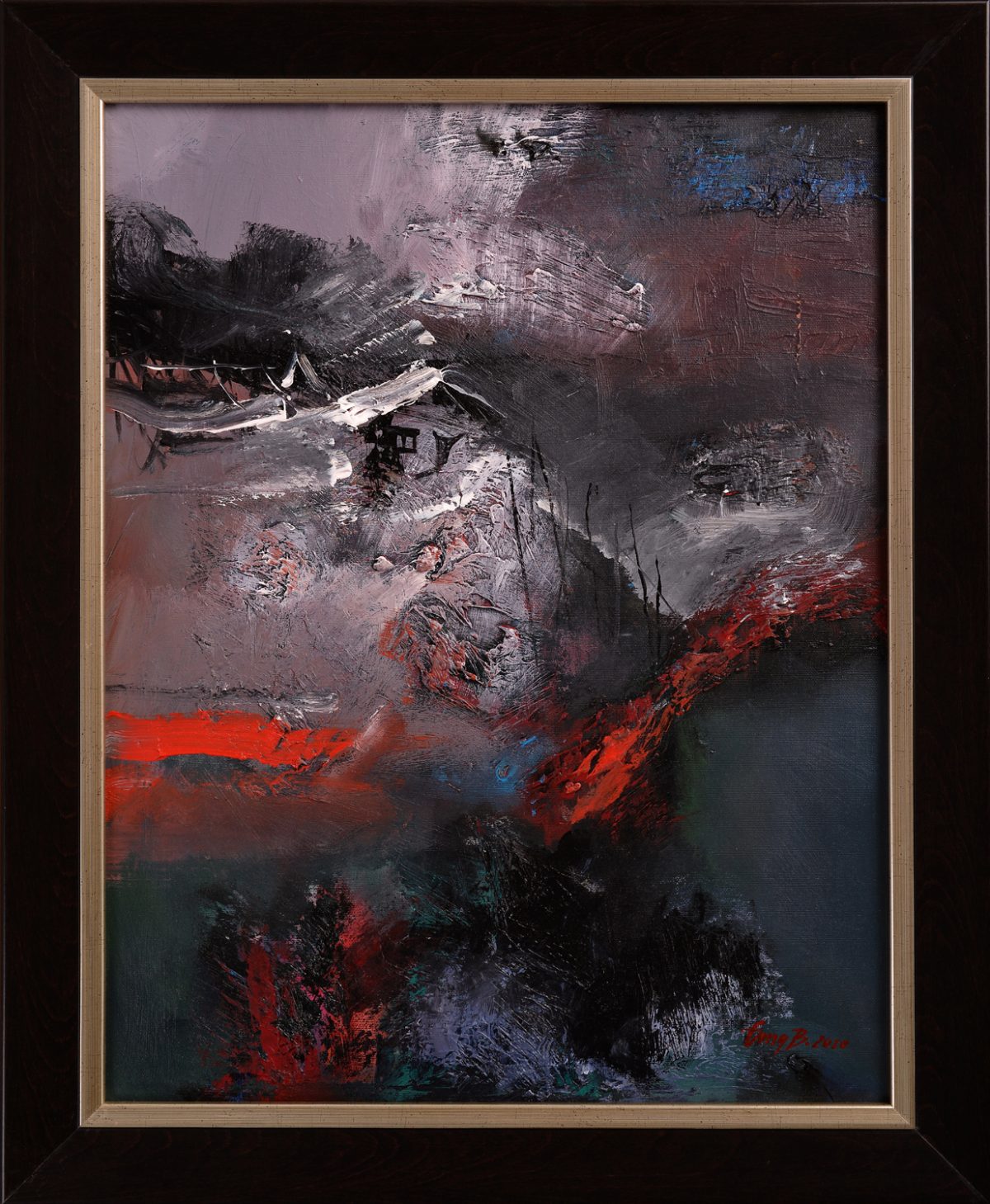 Vuiet – pictură în acrilic, artist Emanuel Bumbu – Emanuel Bumbu – O Galerie de Artă