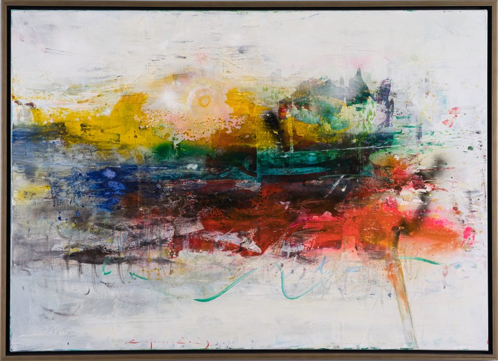 Zări nedefinite – pictură în ulei, artist Iurie Cojocaru – Iurie Cojocaru – O Galerie de Artă