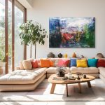 Zori în Grădina Secretă – pictură în ulei, artist Iurie Cojocaru – Iurie Cojocaru – O Galerie de Artă
