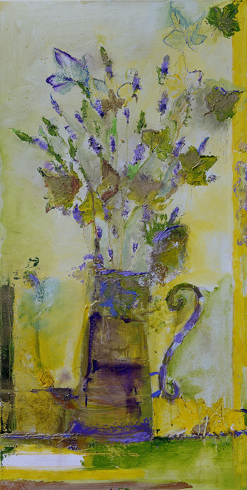 Zvâcniri de primăvară – pictură în ulei, artistă Katalin Hajdu – Katalin Hajdu – O Galerie de Artă